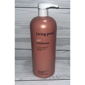 Living Proof Curl Conditioner Pump Bottle 33.8 FL OZ 1 Liter New